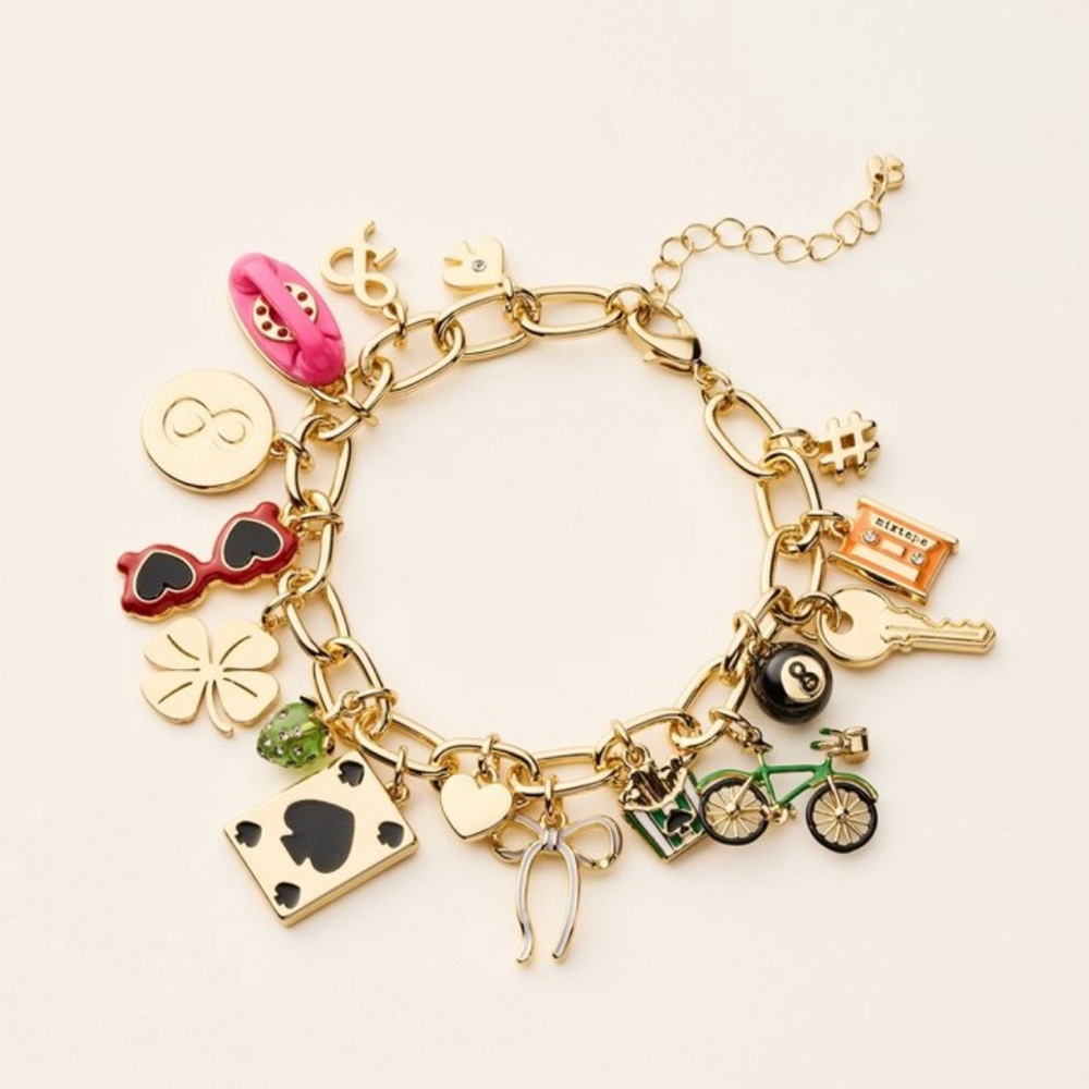 Kate Spade X Target charm bracelet